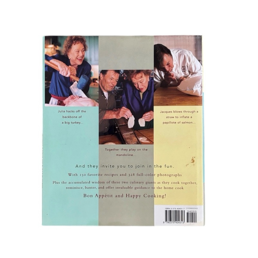 Julia and Jacques Cooking at Home Hardcover Cookbook - Picture 2 of 5